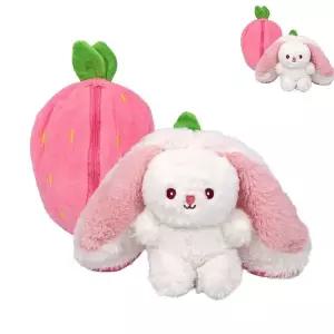 토끼인형 인형 귀여운인형 애착인형 딸기 토끼 여자아이선물