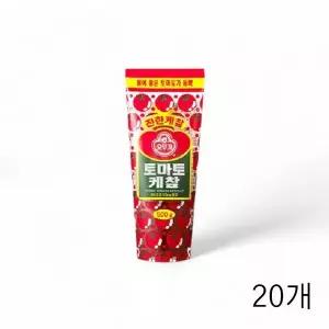[하프클럽/]WL 오뚜기 케찹 500g X 20개 토마토케첩 튜브형 핫도그소스 업소용