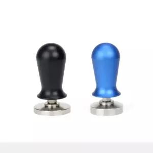 솔리드우드 스프링 커피 탬퍼 바리스타 에스프레소 다지기
