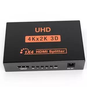 4 포트 노트북 분배기 멀티 모니터 uhdhdmi 고해상도 모니터스플리터