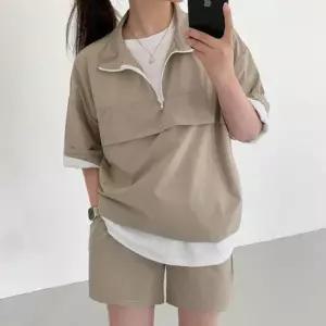 [라일리여성의류] Rly 세트 핫팬츠 밴딩바지 면 여자반바지 반바지 여름