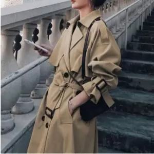 [라일리여성의류] Rly 가을 여성트렌치 남친 감성적인 코트 여성코트 롱