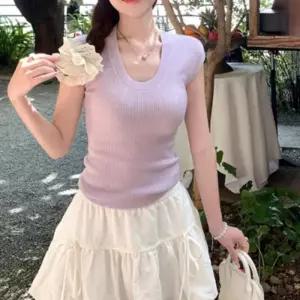 [라일리여성의류] Rly 여자니트 봄 캐쥬얼 라운드 스웨터 롱 티 터틀넥