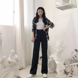 [라일리여성의류] Rly 일자팬츠 슬랙스 절개 9부팬츠 정장팬츠 여성슬랙