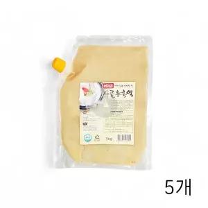 [하프클럽/]WL 미선 사골농축액 1Kg X 5개 사골육수베이스 밑국물 식자재 사골