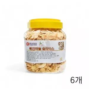 [하프클럽/]WL 토호식품 마늘95퍼센트 슬라이스 튀긴마늘 500g X 6개 갈릭후레