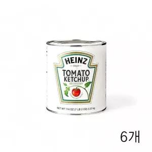 [하프클럽/]WL 하인즈 토마토 케찹 3.23Kg X 6개 대용량 업소용 식당 토마토케