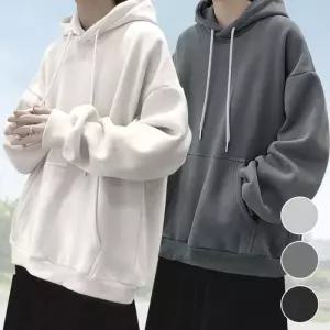 [라일리의류] Rly 커플 남녀공용 데일리 후드 남자 여자 오버핏 티
