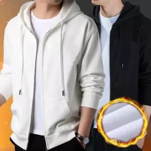 [라일리의류] Rly 데일리 후드 집업 기본핏 기모 남녀공용 아우터