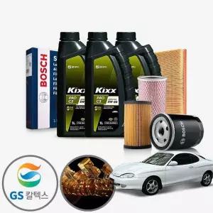 티뷰론 1.82.0 가솔린 킥스파오 5W30 5W40 합성엔진오일 필터세트 4리터