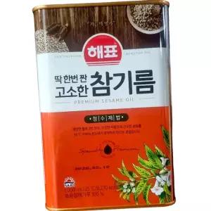 사조해표 실속형 참기름 1L 업소용 대용량 깨소금 조미료