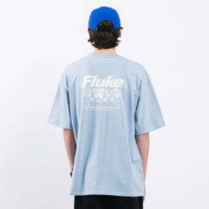 플루크 글로브 그래픽 16수 오버핏 반팔티셔츠 FST1003 (4color)