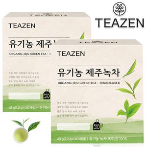 티젠 제주녹차 40+40티백 총80T /그린티