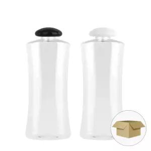 AA500투명 바둑이마개 500ml 1박스 126개 음료병 더치커피병 주스병 페트병