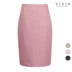 [비비드 시크릿가너]VIVID 여성 H라인 가을봄 정장스커트