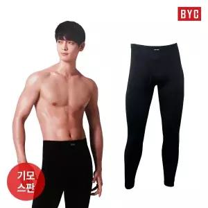[하프클럽/BYC]남자 베이직 기모스판 타이즈 내복하의/원단내면 기모가공/신