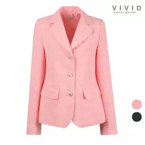 [비비드 시크릿가너]VIVID 여성 비비 봄여름 트위드 정장자켓