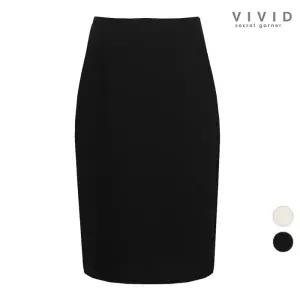 [비비드시크릿가너]VIVID 여성 페미닌 H라인 정장 스커트