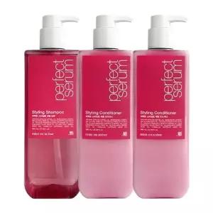 [미쟝센] 퍼펙트 스타일링 세럼 샴푸+컨디셔너 680ml x2