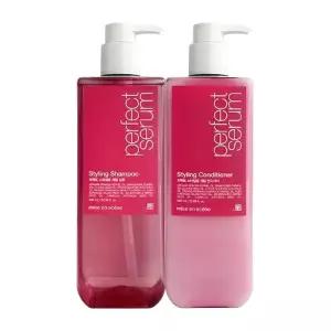 [미쟝센] 퍼펙트 스타일링 세럼 샴푸 + 컨디셔너 680ml