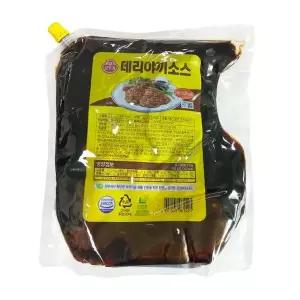 [오뚜기] 데리야끼소스 2kg (스파우트팩)