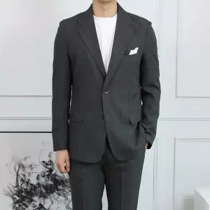 [하프클럽/세컨에디션]깔끔 6컬러 봄 여름 가을 캐주얼 수트 결혼식 빅사이
