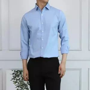 [하프클럽/세컨에디션]남자 슬림핏 스판 와이셔츠