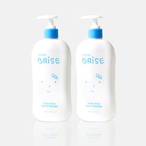 킨더브리제 바스앤샴푸 450ml 2개 2박스 수분충전 세정력 자연유래추출물