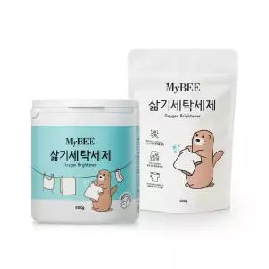 초핫딜 마이비 삶기세탁세제 용기(500g)+리필(400g)5팩