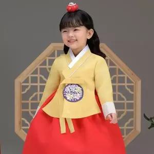 [보리보리/더예한복]QT840-은채당의 여아한복 아동한복