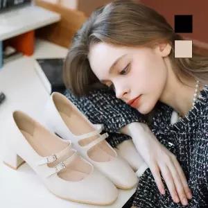[무크] 여화 유라 메리제인 펌프스 2colors
