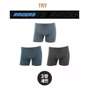 [하프클럽/TRY]레이더스 자카드 사각 드로즈 팬티 3매입(110사이즈)MM3