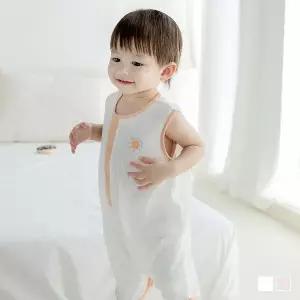 [보리보리/해피프린스]로나 쿨링 밤부 아기 수면조끼