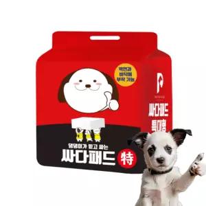 논슬립 싸다패드 특대형 30매 2팩 60g 배변패드 초강력흡수력 미끄럼방지 애견 반려견