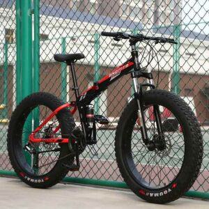 접이식 팻 자전거 66.04cm(26인치) MTB 산악용 출퇴근 펫바이크 바퀴큰 바퀴두꺼운