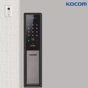 코콤 KDL-AC9500 무타공 푸시풀 현관문 도어락 디지털도어락 번호키 25년11월 신제품