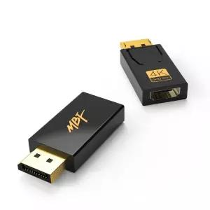 엠비에프 DisplayPort 1.2 to HDMI 1.4 변환 젠더 4K 30Hz [MBF-DPH430-G][MB064]
