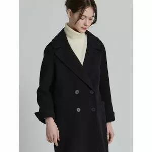 [하프클럽/르오트]울핸드메이드더블버튼롱코트
