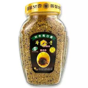 파주 DMZ 순수자연 100% 벌화분 500g 꿀벌화분 생화분 비폴렌 꽃가루 먹는 다래화분