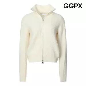 [롯데백화점]지지피엑스 꽈배기 투웨이 집업 니트 가디건 GQ1KG006B