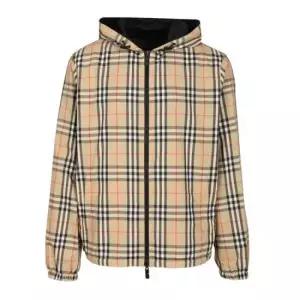 버버리 MUST IT_BURBERRY Reversible Check Hooded Jacket 8110371) 리버시블 체크 후드 재킷)