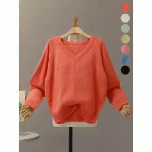 [하프클럽/모노시크]어나더 데일리 V넥 7Color 니트_MNKT300