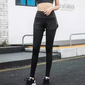 일체형 반바지 레깅스 요가 헬스 스포츠 투인원 팬츠