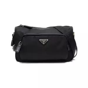 프라다 MUST IT_26SS 삼각 로고 미디엄 나일론 숄더백 블랙 2VH192 2DMG F0002