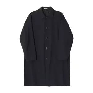 오라리 MUST IT_ 코트 A24SC01WG TOP NAVY 하드 트위스트 울 트윌 수티엥 칼라 남성코트