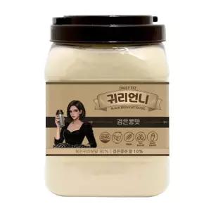 귀리언니 검은콩맛 귀리쉐이크 검은콩 선식 미숫가루 1200g, 1개