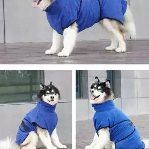 강아지 펫 목욕타월 고양이 가운 수건 타올 극세사 XL