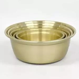 업소용 양은그릇 26x8.5cm 비빔밥양푼 캠핑냄비