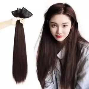 60cm 헤어피스 부분 3p 레드브라운 헤어피스 부분가발