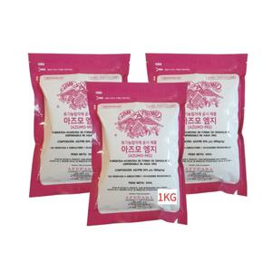 아즈모엠지 1kg 3개세트 수화제 분말 스페인 유황 황 비료 마늘 고추 탄저병 비료 살균 살충 고구마